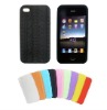 wheel silicone case for iphone 4