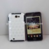 white BUBBLE TPU cover rubberized shell case for SAMSUNG GALAXY NOTE GT-N7000 i9220 accessory