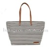 white and black beach bag ( daily beach)