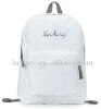 white backpack ( school leisure )