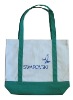 white canvas  bag