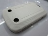 white case for blackberry 9900,made of plastic+silicone,customized design