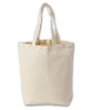 white cotton shopper bag