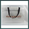 white croco shopping bag