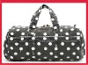 white dots travelling bag