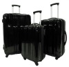 white elegant  pc  travel trolley luggage