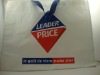 white laiminated non woven tote bag