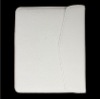 white leather pouch for  IPAD 2 with simple style