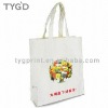 white standard non woven shopping bag