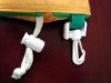 white swivel hook