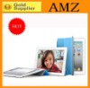 wholesale Light blue Magnetic Slim Smart PU Leather Case Cover for iPad 2