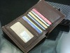wholesale leather travel men's wallet
