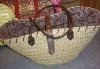wholesale straw shopping bags/basket