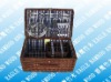 wicker picnic case