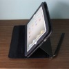 with ROHS approved ipad accessory denim leather briefcase for ipad 2