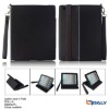 with brace web and soft handle tablet pu case for ipad2