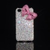 with swarovski Crystal phone cover for iPhone 4S  (4G-KTJ8-1)   Paypal