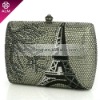 with swarovski crystal clutch/party bag/lady bag (370JZ1-1)  Paypal