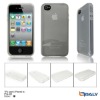 with transparent tpu case for iphone4s,mobile phone case for i4s