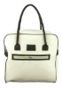 woman fashion white shopping bag