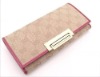 woman leather wallet