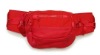 woman sport waist pack in Red color