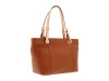 woman /women construction hand bag with pu / pvc leather