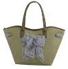 women bag with scarf