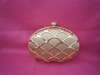 women dasign metal frame clutch bag