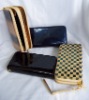 women fashion leather evening party purse