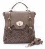 women handbag with lace hot handbag 2011