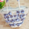 women light coffee natural straw bag