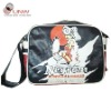 women pvc shoulder bag with full printing