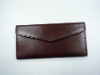 women tri-fold leather wallet