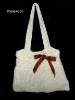 women wool knitted bag