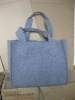 wool felt bag, colour felt bag