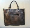 woven fashion handbag