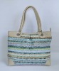 woven pattern PU bag