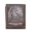 wrinkle leather wallet