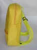 yellow 600d tinker bell nice foldedschool bag