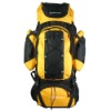 yellow 70L hiking backpacks