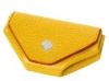 yellow PU coin pouch ALEA-018