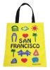 yellow San Franciso handbag