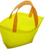 yellow beautiful non woven bag