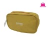 yellow fashion cosmetic pouch