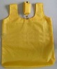 yellow grocery bag with polyester material for shopping