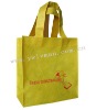 yellow non woven shopping bag