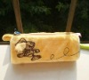 yellow rabbit pen cosmetic bag