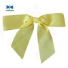 yellow satin bow tie pattern