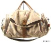 yiwu ladies fashion cotton canvas duffel bag